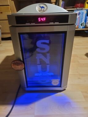 SNUS Electric Cooler - Silver with Blue LED